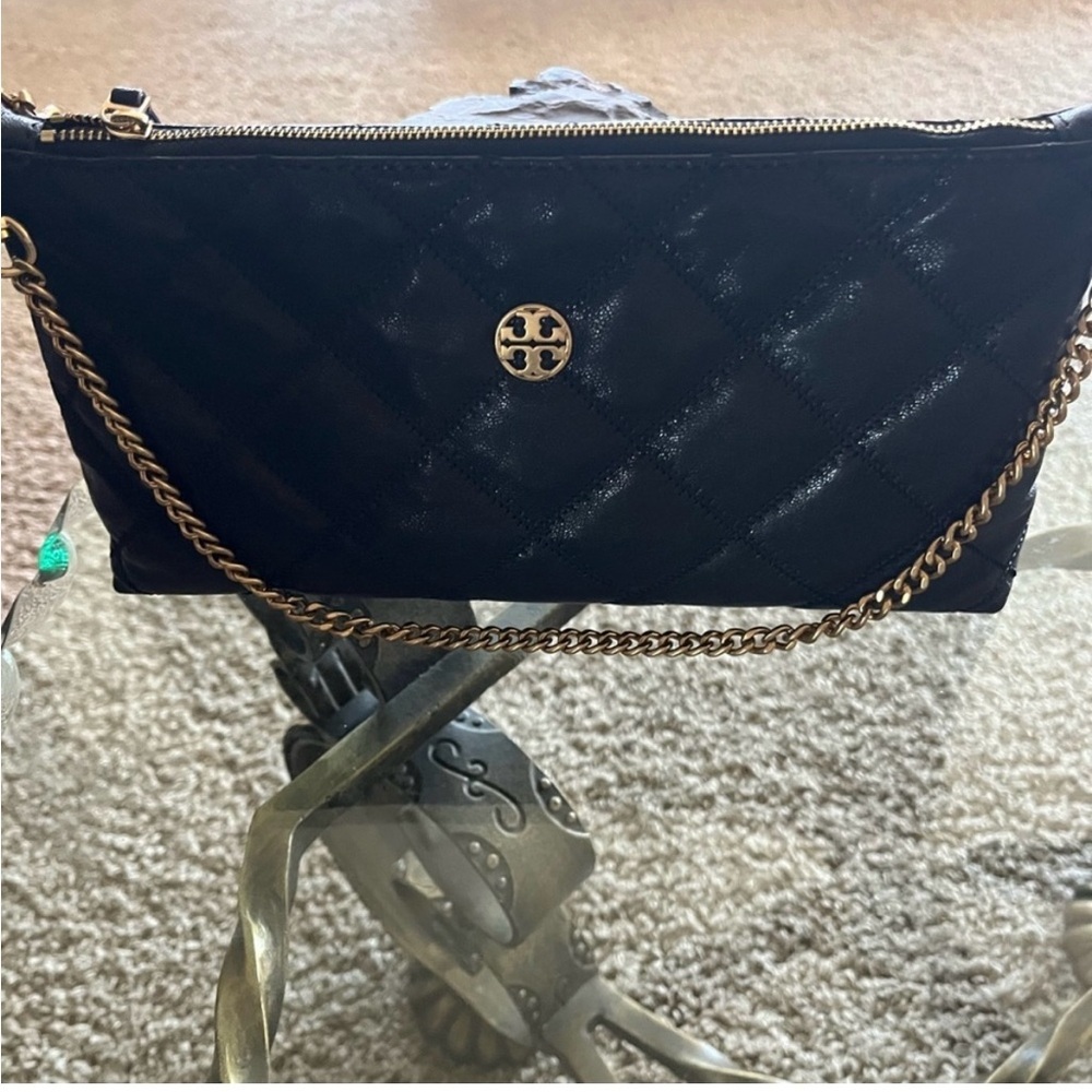 NWT Tory Burch Black Quilted Women's Bag